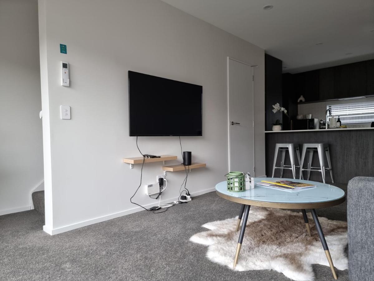 Villa Addington Townhouse With Carpark 8Mins Walk To Hagley Park South Christchurch Esterno foto